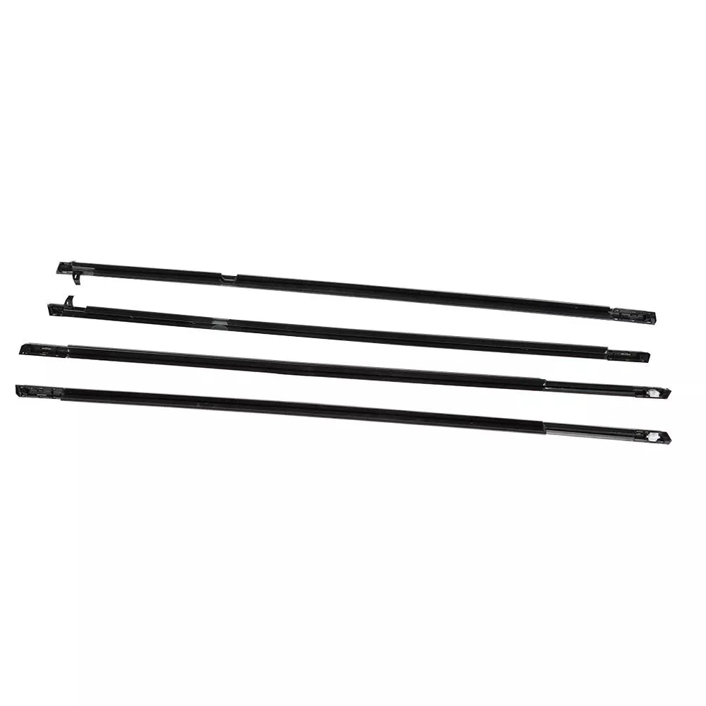 2003-2007 Honda Accord 72410-SDA-A11 4 piezas Burletes Moldura de ventana Sellado Cinturón