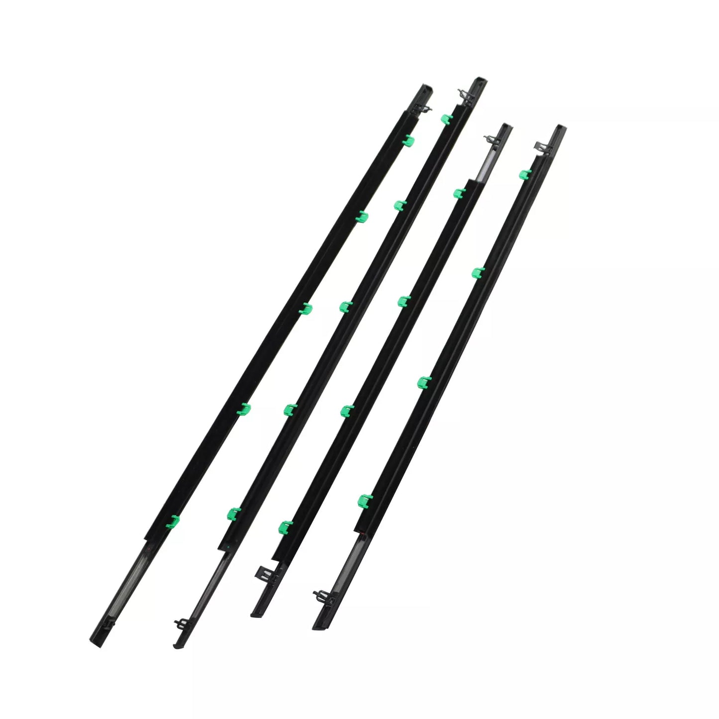 2007-2011 Honda CR-V CRV 4PCS 72950-SWA-A01 Car Window Moulding Trim Weatherstrips Seal Trim