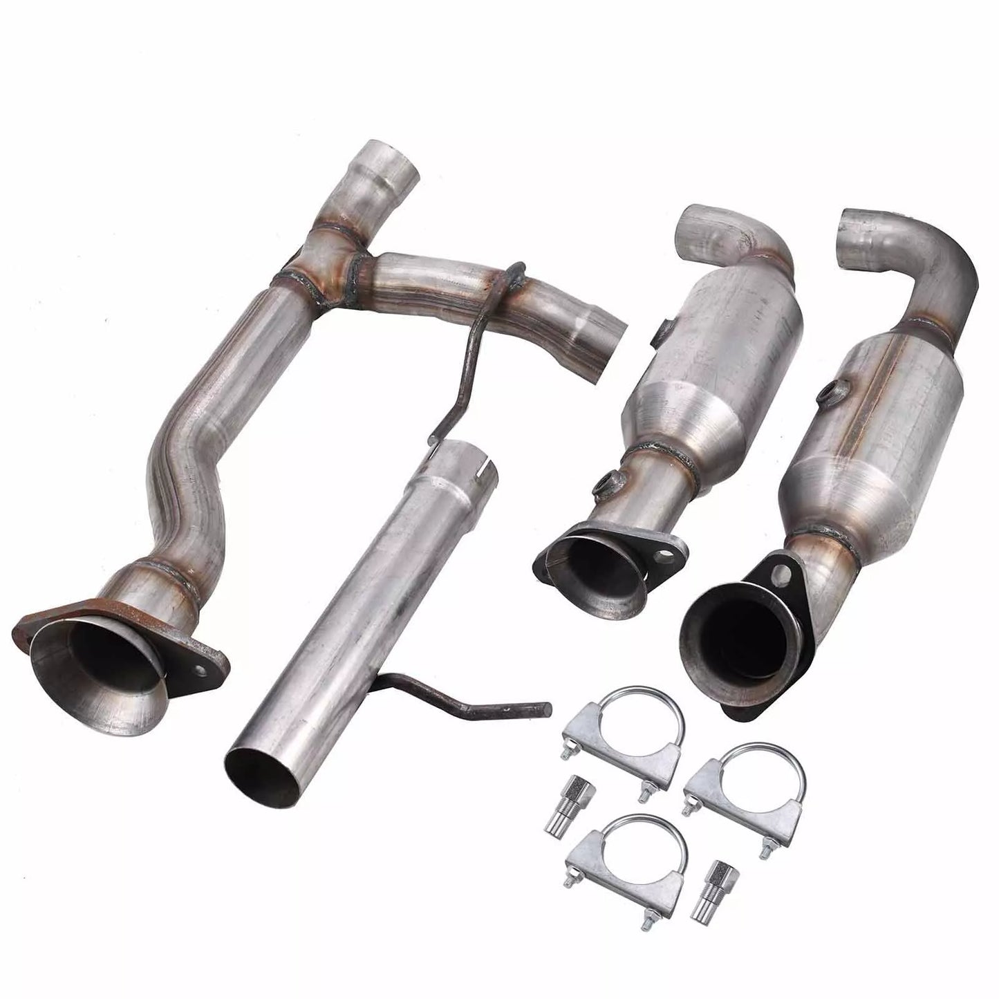 2009-2014 Ford Expedition 5.4L LH + RH Side Y Pipe Catalytic Converter Set