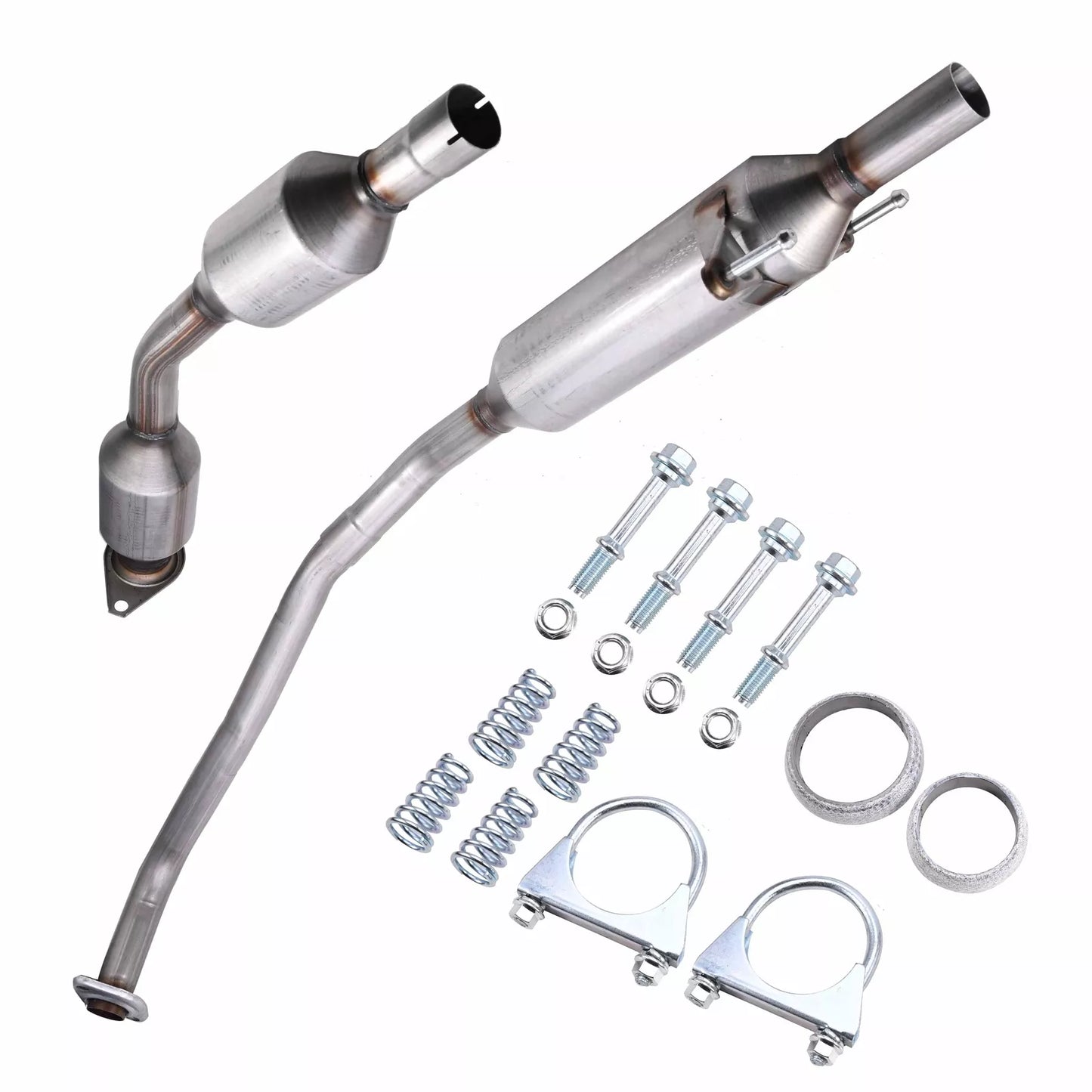 2009-2013 Toyota Matrix 1.8L FWD Front Pipe Catalytic Converter & Resonator