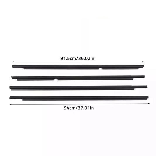 2003-2009 Toyota 4Runner 68161-35060 5PCS Door Belt Molding Weatherstrips 68163-35030