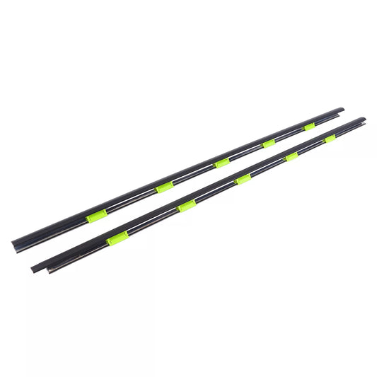 1996-2000 Honda Civic EK Izquierda Derecha 2 piezas Puerta Ventana Moldura de Sellado de Goma 72450-S03-003 72410-S03-003