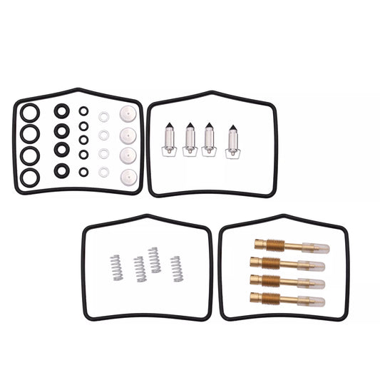 Kit de réparation et de reconstruction de carburateur 4x pour Kawasaki 700 LTD ZN700A 1984-1985 18-2452