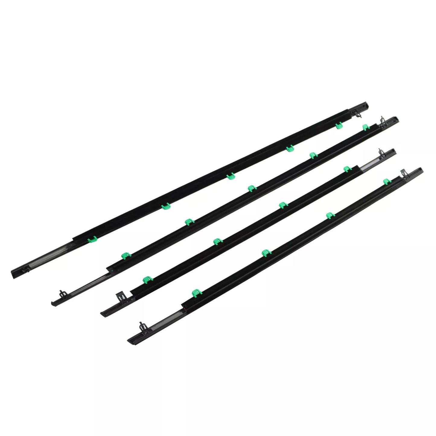 2007-2011 Honda CR-V CRV 4PCS 72950-SWA-A01 Car Window Moulding Trim Weatherstrips Seal Trim