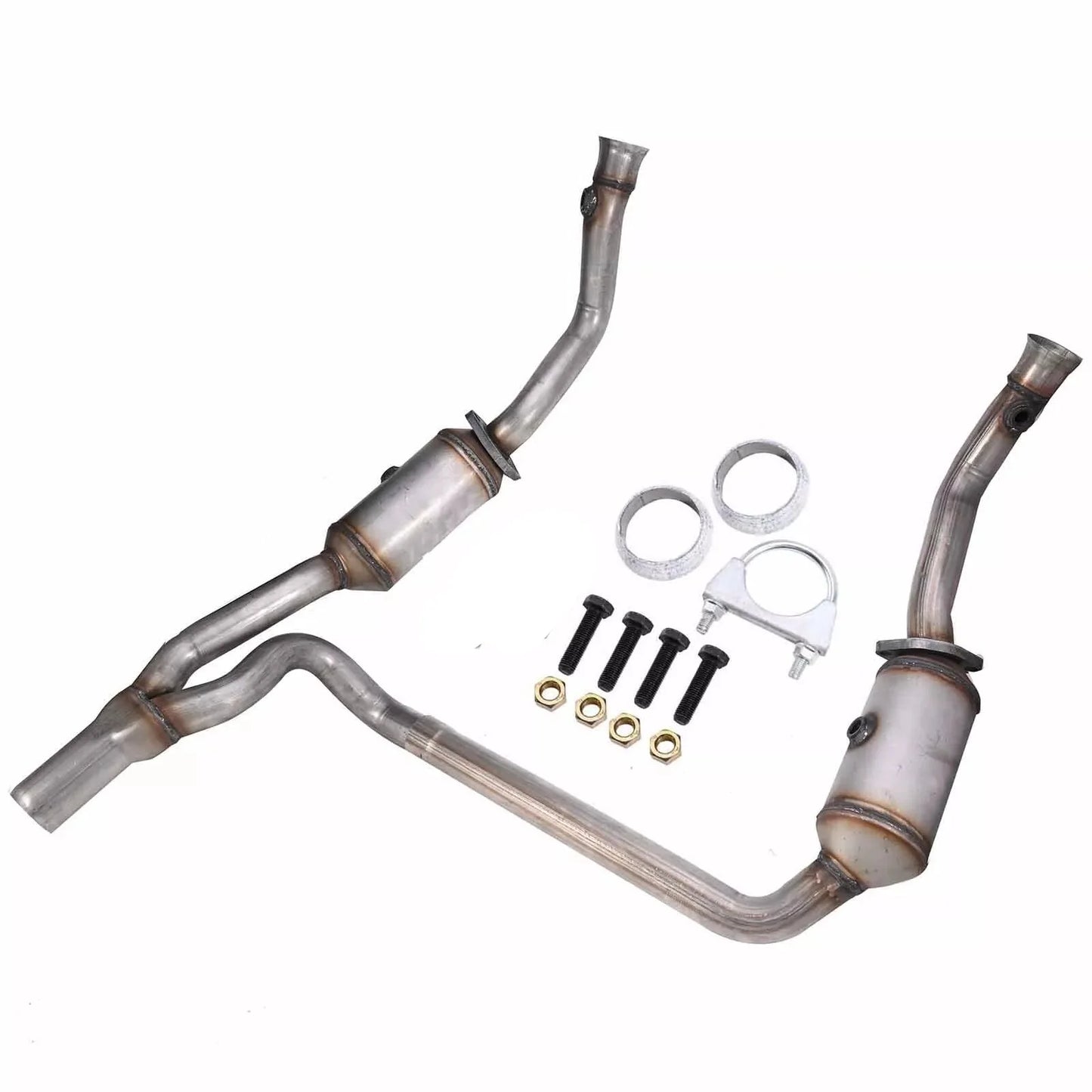 2010-2011 Jeep Wrangler 3.8L Catalytic Converters Complete Set 50498