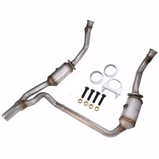 2010-2011 Jeep Wrangler 3.8L Catalytic Converters Complete Set 50498