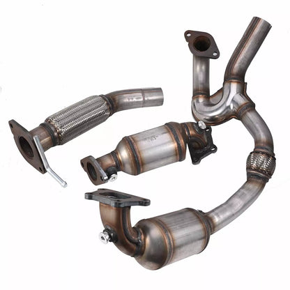 SRX 3.0L 2010-2011 Cadillac Catalytic Converter & Flex Pipe 10H41324 10H41323
