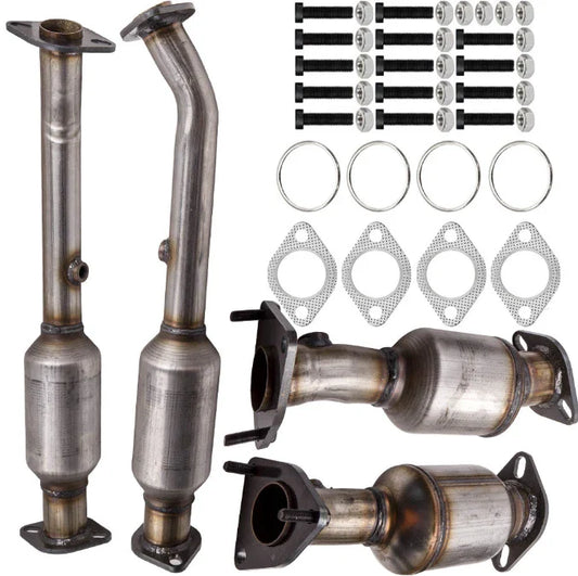 2006-2014 Nissan Xterra V6 4.0L Complete Kit Catalytic Converter Set 16400 16467 16468 16399