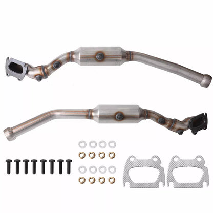 Jeep Grand Cherokee 3.6L 2011-2012 Stainless Steel 2PCS Catalytic Converter 10H49723 10H49737