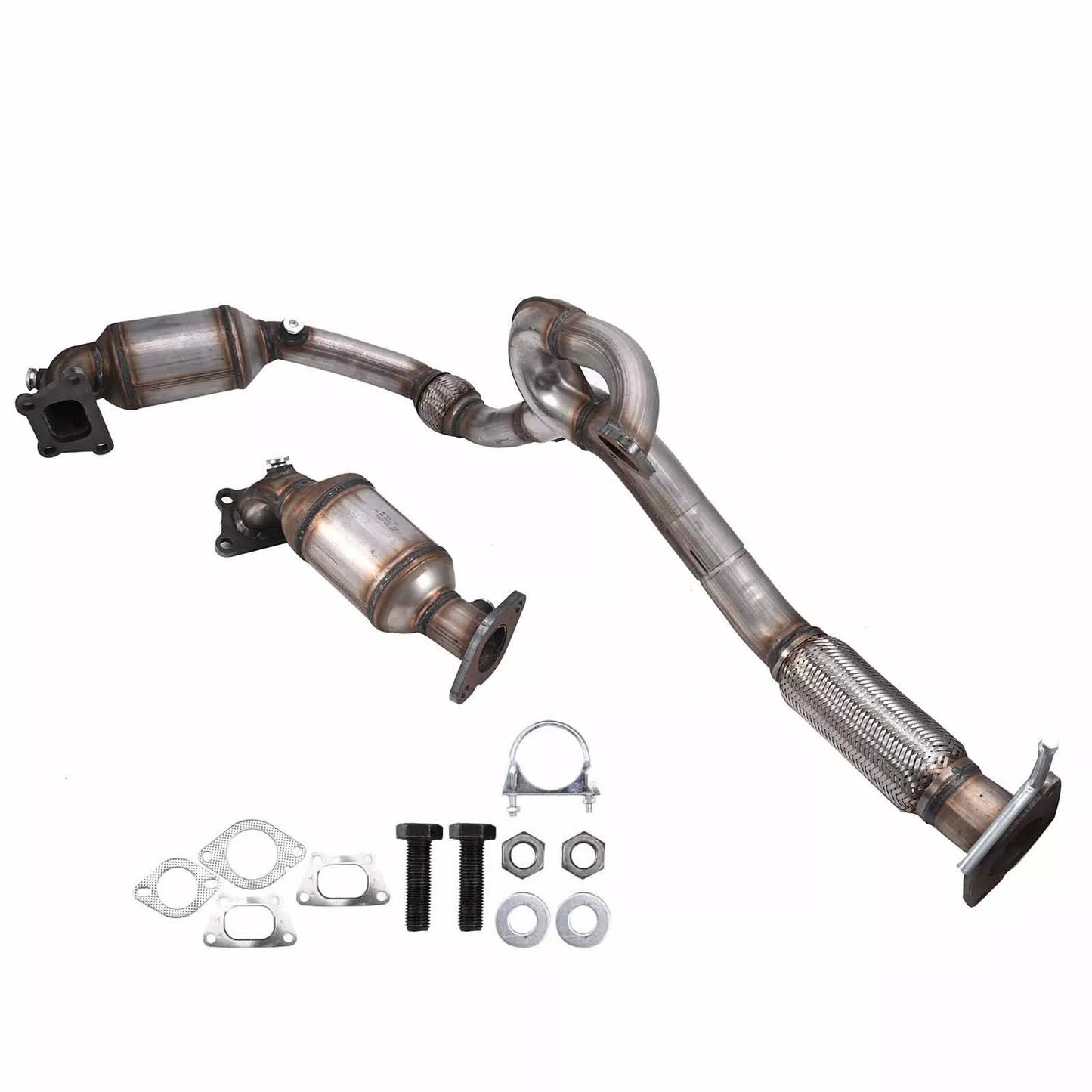 Cadillac SRX 3.0L 2010-2011 Catalytic Converter & Flex Pipe 10H41324 10H41323
