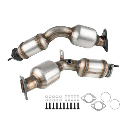 2006-2008 Infiniti M35 12H5484 Catalytic Converters Front Both Sides