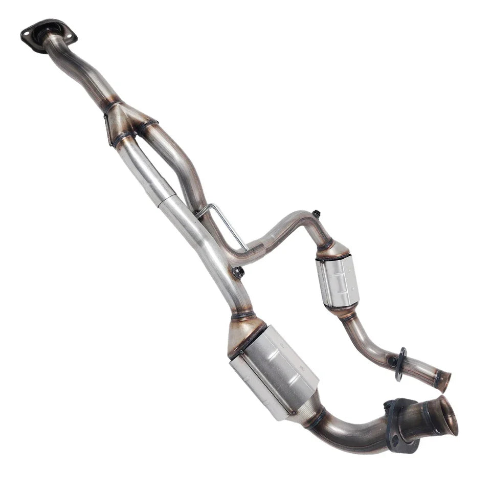 2005-2007 Jeep Liberty 3.7L Y Pipe Catalytic Converters