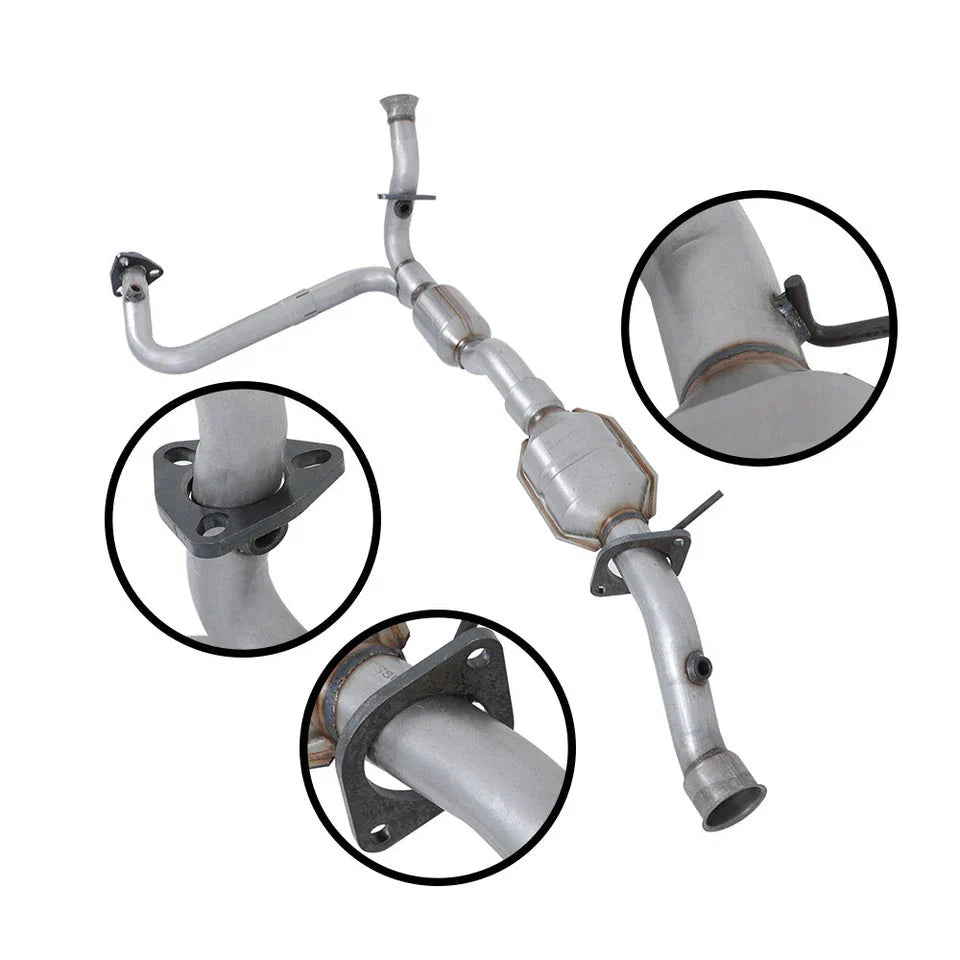 Chevy S10 4.3L 4WD 2001-2004 Y pipe Catalytic Converters Fits