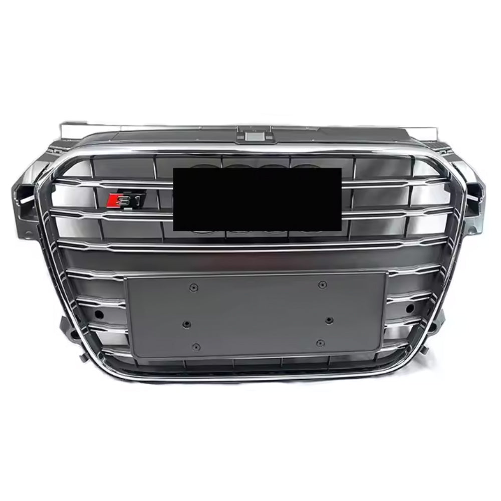 2011-2015 Audi A1 8X To RS1/S1 Racing Style Front Bumper Grill Upper Grille