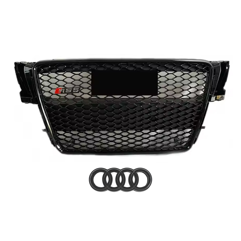 2009-2012 Audi A5 S5 8T To RS5 Style Front Bumper Grill High Quality Upper Grille