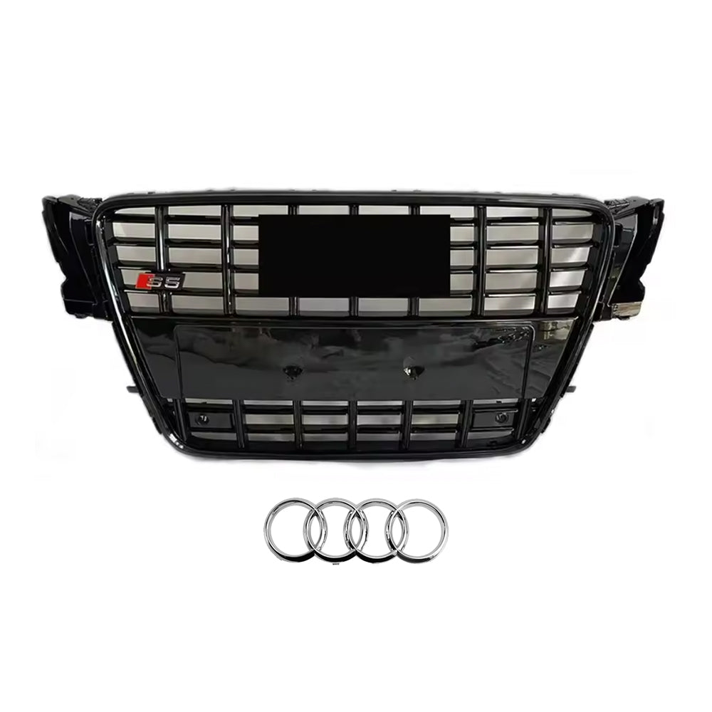 2009-2012 Audi A5 S5 8T To S5 Style Front Bumper Grill High Quality Upper Grilles
