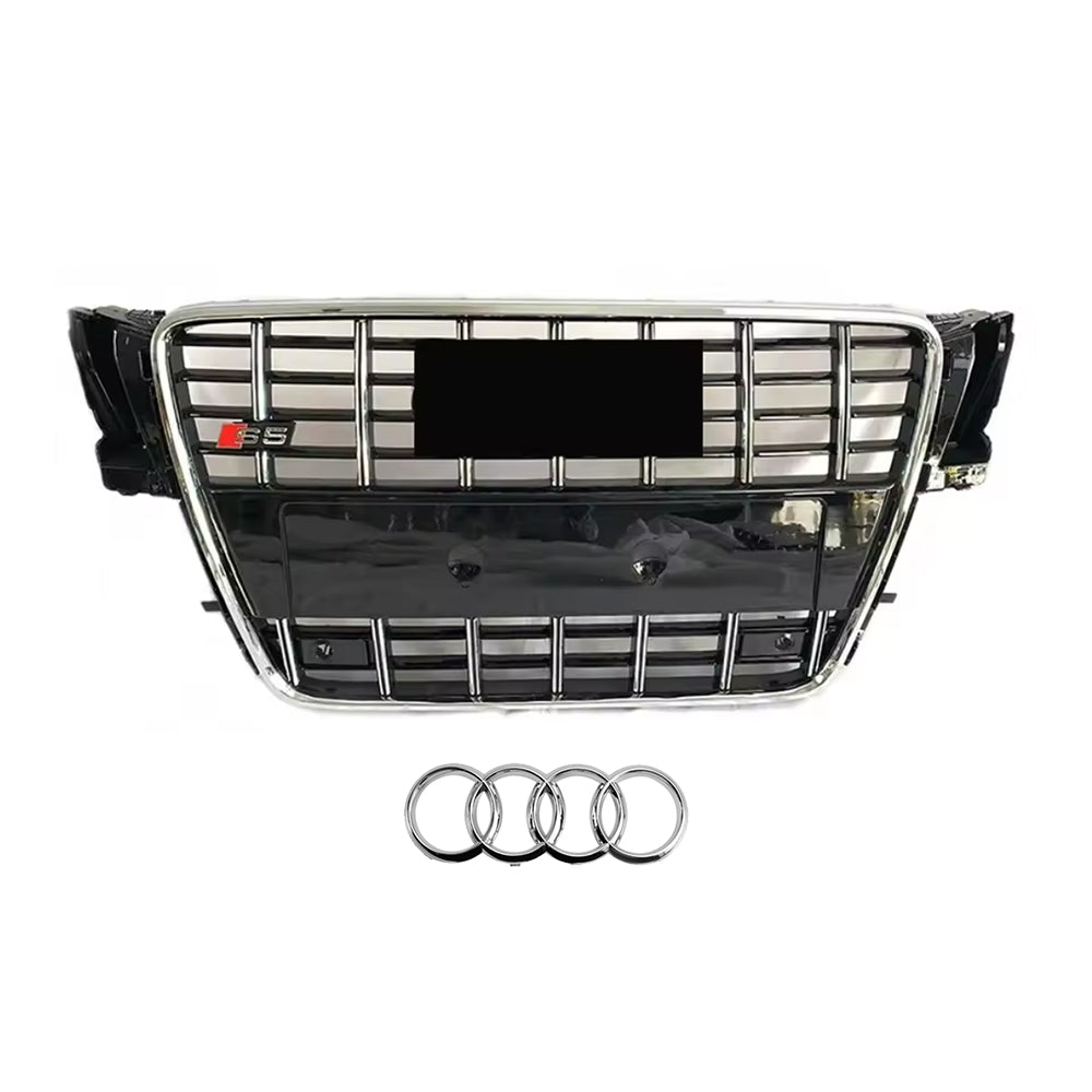 2009-2012 Audi A5 S5 8T To S5 Style Front Bumper Grill High Quality Upper Grilles