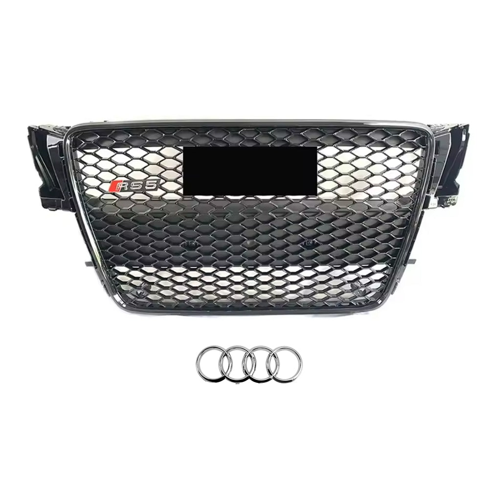 2009-2012 Audi A5 S5 8T To RS5 Style Front Bumper Grill High Quality Upper Grille