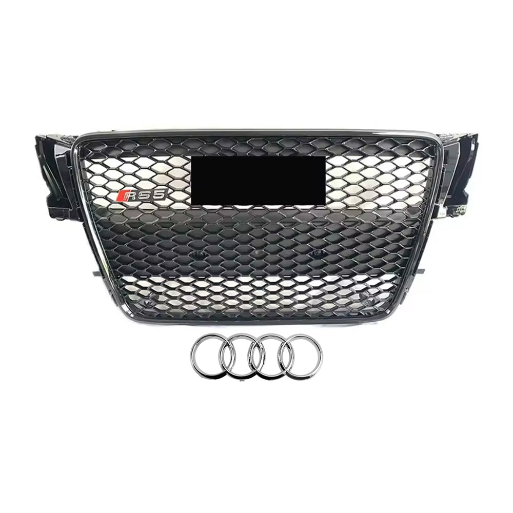 2009-2012 Audi A5 S5 8T To RS5 Style Front Bumper Grill High Quality Upper Grill