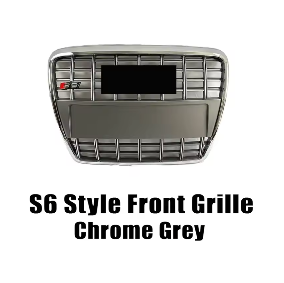 Audi A6 S6 C6 2005-2011 Change To S6 Style Front Bumper Grill Upper Grill