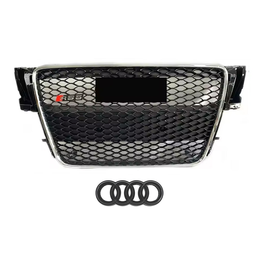 2009-2012 Audi A5 S5 8T To RS5 Style Front Bumper Grill High Quality Upper Grille