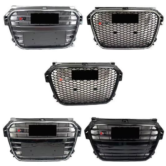 2011-2015 Audi A1 8X To RS1/S1 Racing Style Front Bumper Grill Upper Grille