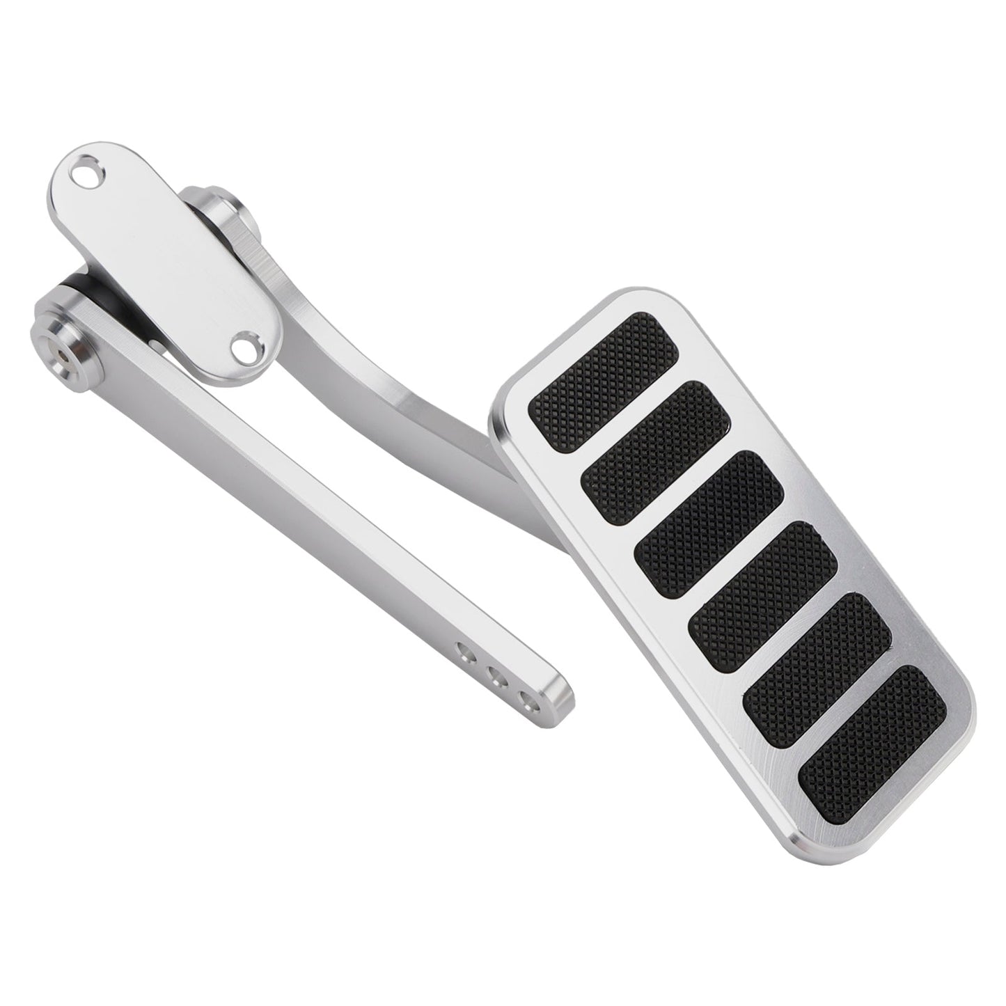 Universal Street Hot Rod Aluminum Gas Pedal + 24" SS Throttle Cable & Spring Set