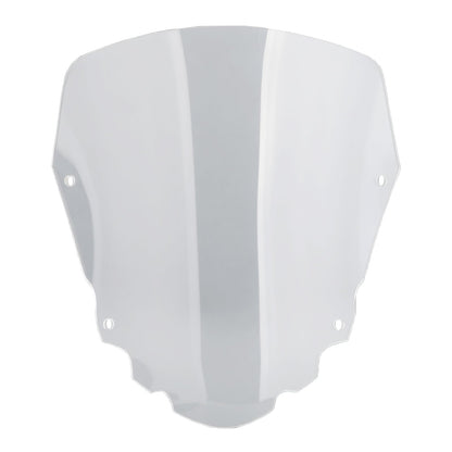 1x Short 4mm Motorcycle Windscreen Windshield for Kawasaki KLR650 2008-2014