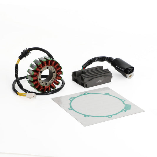 1998-1999 Honda VFR800 FiW/FiX Interceptor 800 Rectifier Regulator 31600-MBG-305+Stator Coil 31120-MBG-003+Gasket 11636-MBG-000