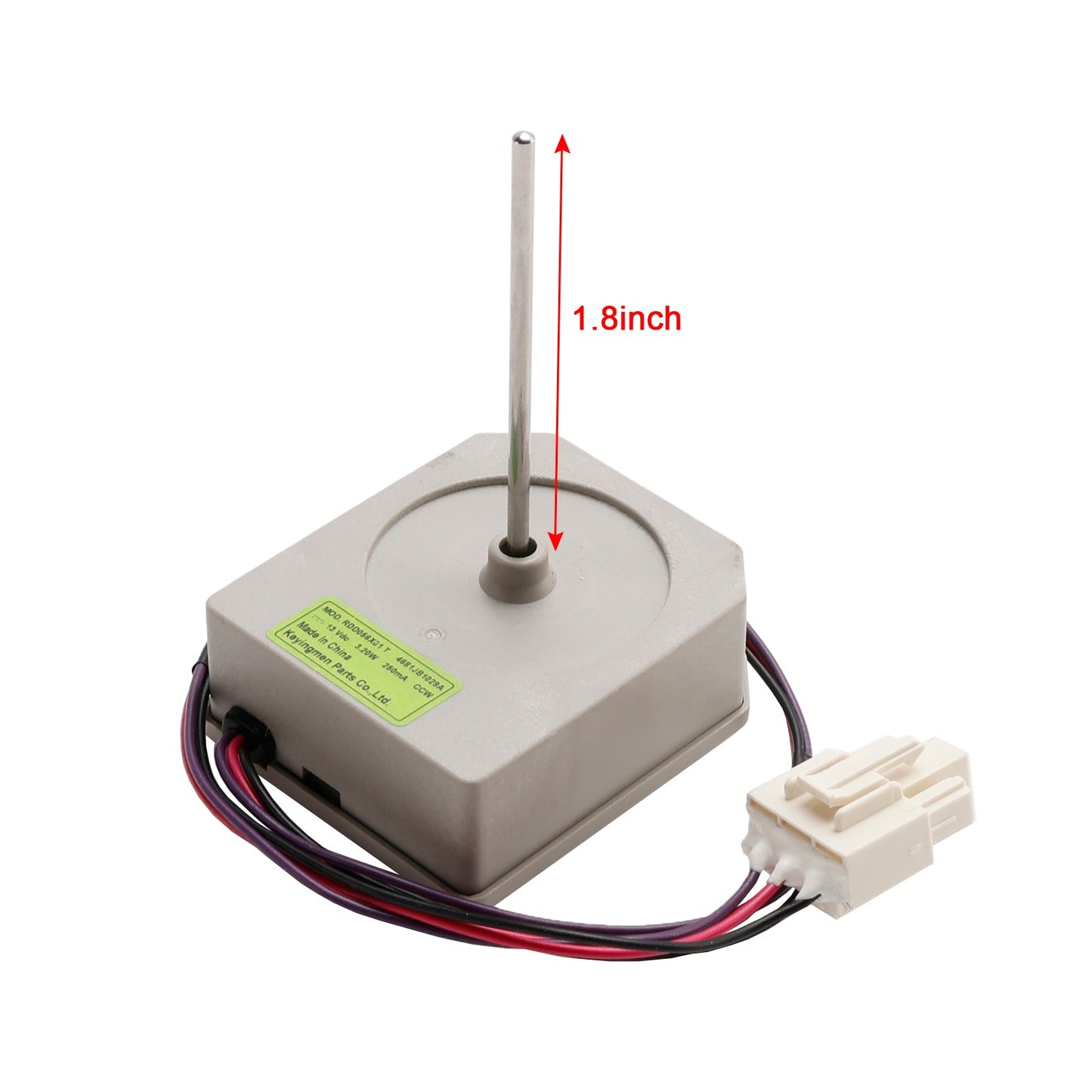 Motor del ventilador del evaporador del refrigerador 4681JB1029A para el congelador LG Kenmore AP5602357