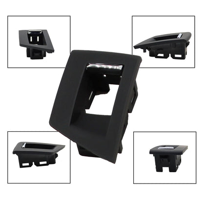 BMW F10 7Pcs Left & Right Black Interior Door Handle Panel Cover Trim Set