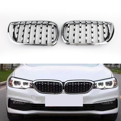 2002-2005 BMW 3 Series E46 320d/318i/320i/330d/325i/330i Saloon/Touring Grill Black/Chrome Diamond Grille