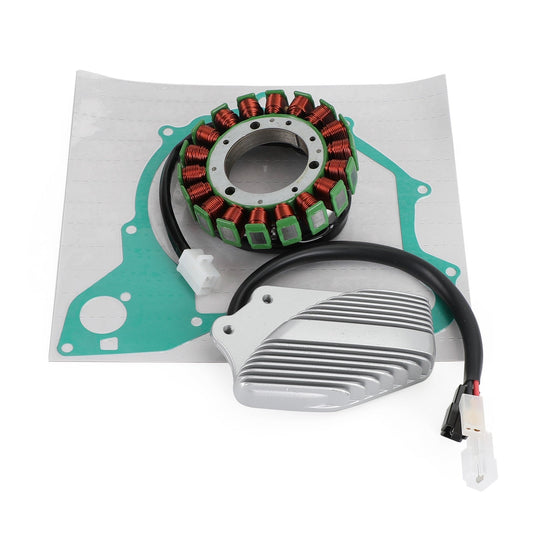 1997-2003 Yamaha XV535 Virago 535 Stator Coil 2GV-81410-20-00+Regulator Rectifier 42X-81960-A1-00+Generator Gasket 3BT-15451-00-00