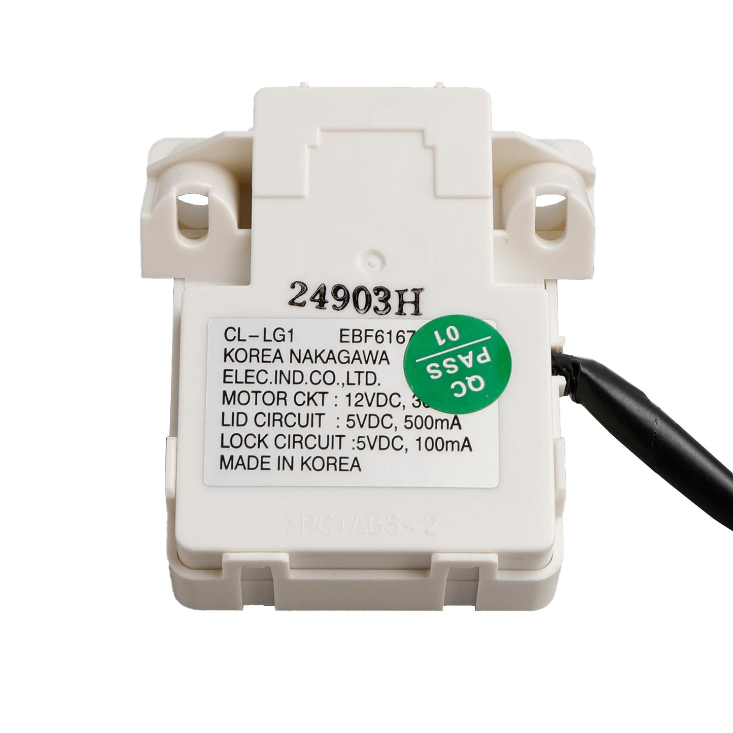 EBF61674802 LG Kenmore Washer Lid Lock Switch for LG Kenmore Washing Machine EBF60665201